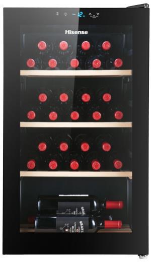 Hisense RW30D4AJ0 cantina vino Libera installazione Nero 30  bottiglia/bottiglie Cantinetta vino con compressore A - Hisense - Idee  regalo | IBS