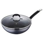 Padella Wok Masterpro Grigio Alluminio Forgiato (Ø 28 cm)