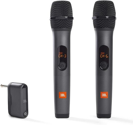 JBL Wireless Microphone - Set Microfono Wireless Cardioide, Kit con Due  Microfon - Jbl - TV e Home Cinema, Audio e Hi-Fi | IBS