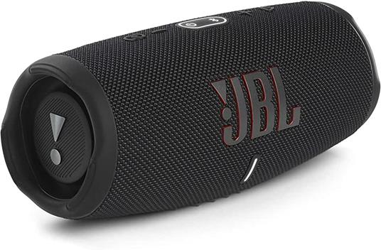 JBL Charge 5 Speaker Bluetooth Portatile, Cassa Altoparlante Wireless  Resistente ad Acqua e Polvere IPX67, Powerbank integrato, USB, PartyBoost,  Bass Radiator, Fino a 20h di Autonomia, Nero - JBL - TV e