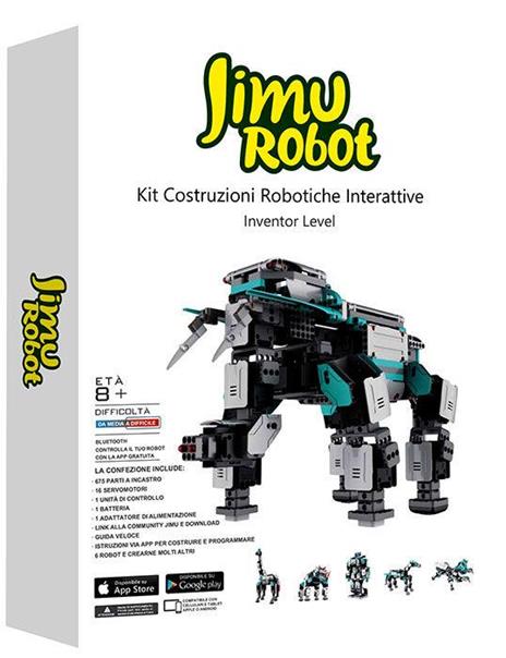 Jimu Robot Inventor - Ubtech - Anime & Manga - Giocattoli | IBS