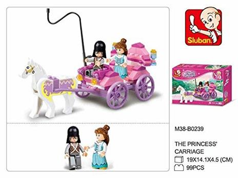 Girl's Dream. La Carrozza Della Principessa 99 Pz. Sluban (M38-B0239) - 2