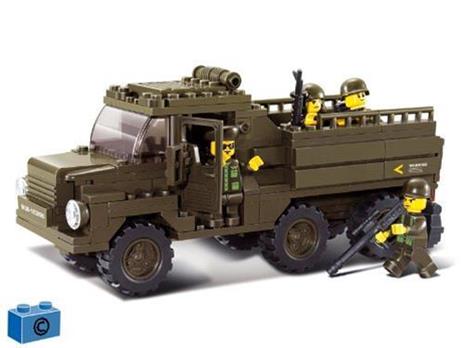 Land Forces. Camion Trasporto Truppe (230Pcs). Sluban (M38-B0301)