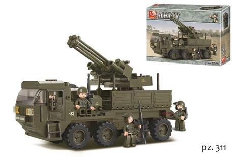 Land Forces. Trasporto Cannone Antiaerea (306Pcs). Sluban (M38-B0302) - 2