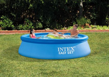 Intex 28122GN piscina fuori terra Piscina gonfiabile Piscina rotonda Blu