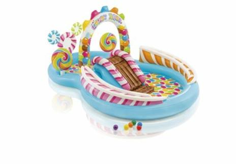 Gioco Piscina Playcenter Caramelle 295x191x130 cm (57149) - 3