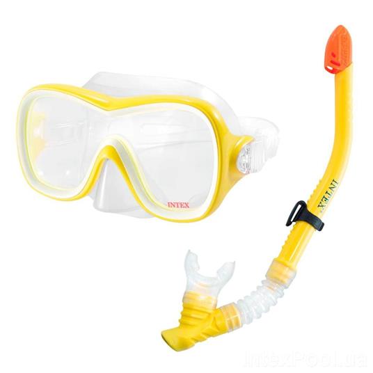 Maschera con boccaglio Wave Rider - Intex - Piscine e giochi in spiaggia -  Giocattoli | IBS