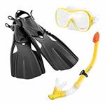 Intex 55658 kit da nuoto Nero, Giallo Bambino