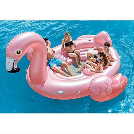 Maxi isola gonfiabile flamingo