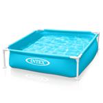 Intex Piscina quadrata per bambini colore: Azzurro 122 x 122 x 30 cm