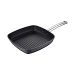 Padella griglia Masterpro Nero Alluminio Forgiato (Ø 28 cm)