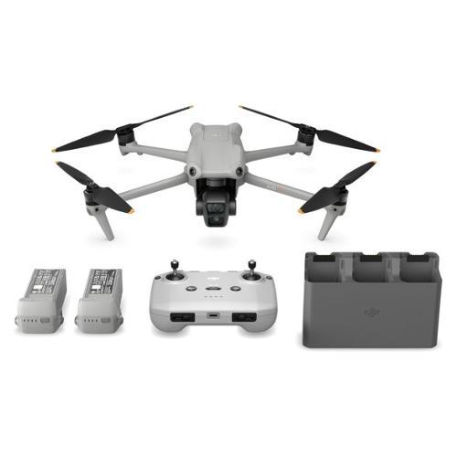 Drone SERIE AIR 3 Fly More Combo Gray e Black DJA3N2