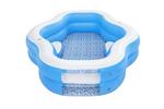 Bestway 54409 piscina fuori terra Piscina gonfiabile Piscina ovale Blu, Bianco