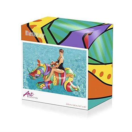 Bestway 41116 galleggiante per nuoto da bambini Gonfiabile cavalcabile Vinile Multicolore - 5