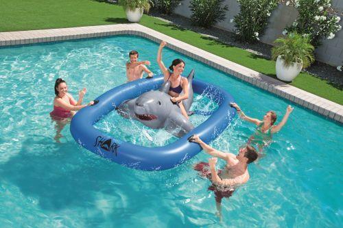 Bestway 41124 galleggiante da piscina e da spiaggia Nero, Blu, Grigio Gonfiabile cavalcabile Vinile - 8