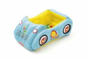 Piscina Macchinina Gonfiabile con 25 Palline Colorate Fisher Price Bestway - 2