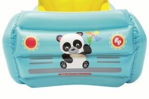 Piscina Macchinina Gonfiabile con 25 Palline Colorate Fisher Price Bestway - 3