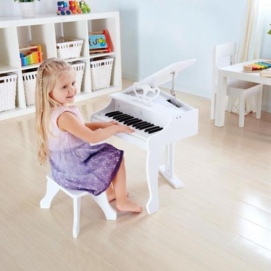 Pianoforte a coda deluxe bianco Hape - Hape - Hape Musicali - Tastiere e  pianoforti - Giocattoli | IBS