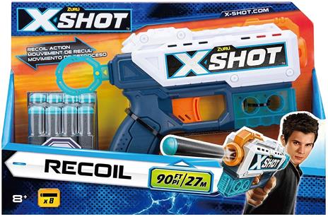 X-Shot Excel Kickback Con 8 Dardi - 2