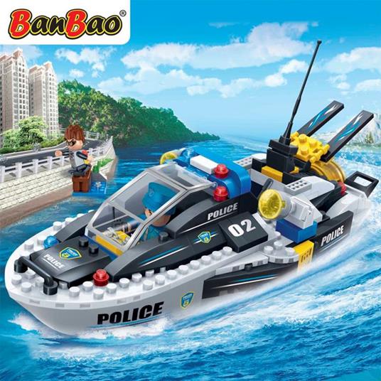 Police Speedboat (7006) - 5