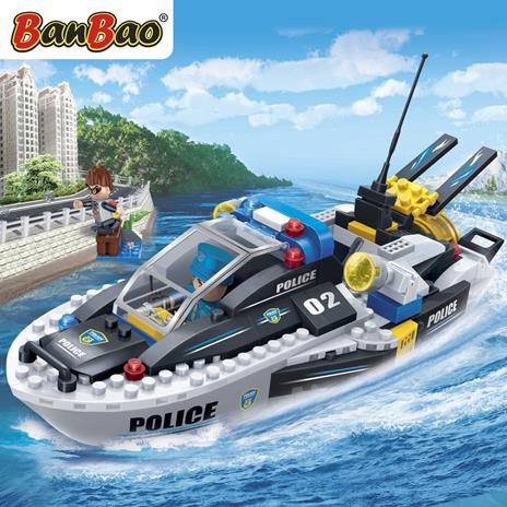Police Speedboat (7006) - 6