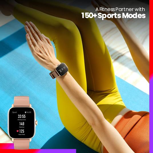 Amazfit GTS 3 Smartwatch Orologio Intelligente Fitness con Bluetooth, 150  Modali - Amazfit - Telefonia e GPS | IBS