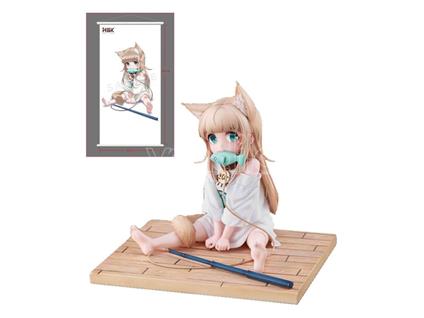 My Cat Ia A Girl E She''s Cute Pvc Statua 1/6 Kinako Sitting Fish Ver. Deluxe Version 14 Cm Hobby Sakura