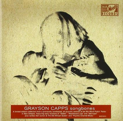 Songbones - CD Audio di Grayson Capps