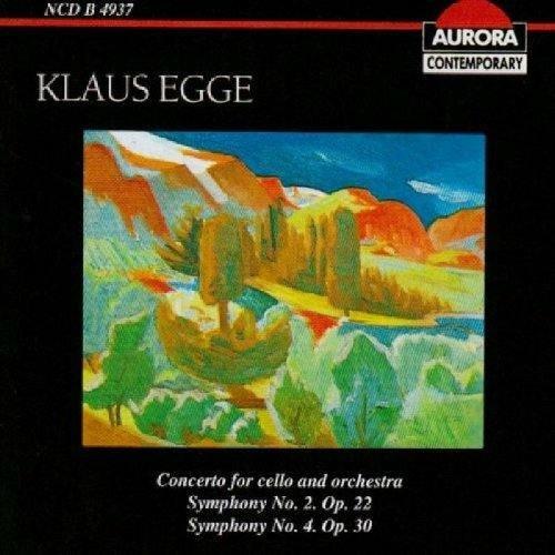 Concerto For Cello & Orchestra - CD Audio di Klaus Egge