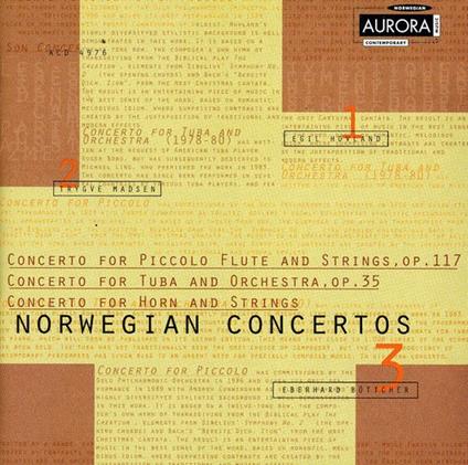 Norwegian Concertos - CD Audio