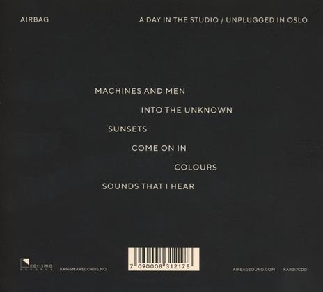 A Day in the Studio - CD Audio + DVD di Airbag - 2