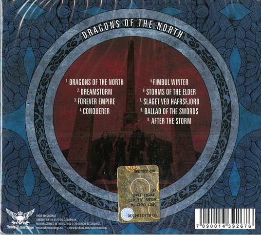 Dragons of the North - CD Audio di Einherjer - 2