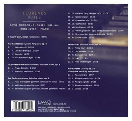 Fedrenes Fjell - CD Audio di Rune Alver - 2