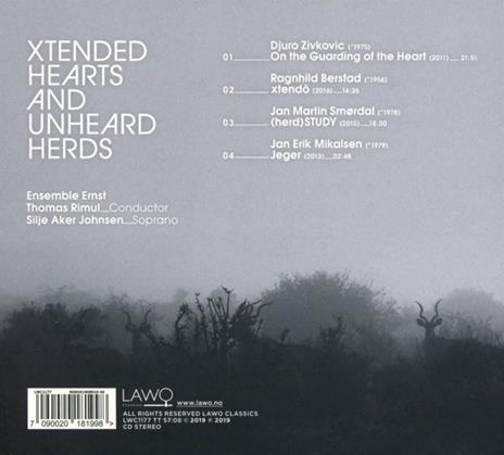 Xtended Hearts And Unheard Herds - CD Audio di Ensemble Ernst - 2