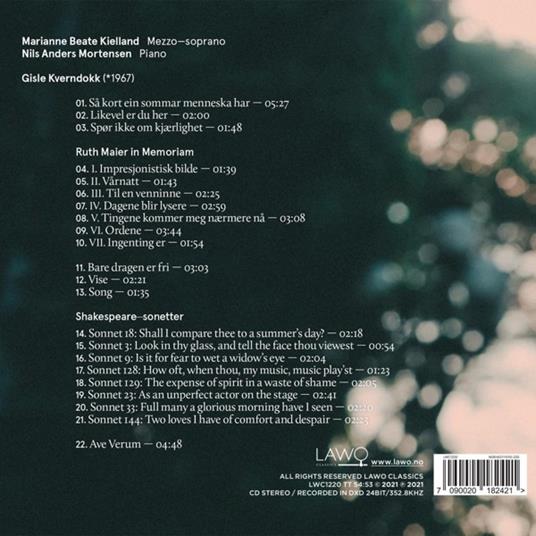 Sa Kort Ein Sommar.. - CD Audio di Marianne Beate Kielland - 2