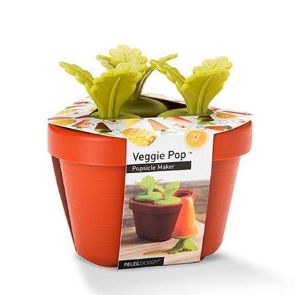 Peleg Design Veggie Pop Carrot Stampo Per Ghiaccioli Accessori Cucina