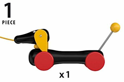 BRIO - Cane Bassotto, Gioco Spingi e Cammina in Legno, Età 12+ Mesi - 7