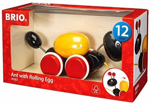 BRIO - Formica Trainabile, Gioco Spingi e Cammina in Legno, Età 12+ Mesi - 2