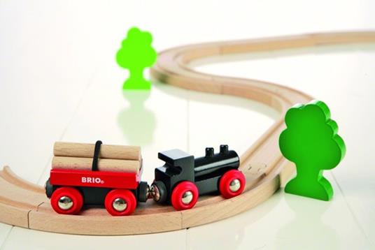 BRIO - Piccolo Set Ferrovia della Foresta, Pista Trenino, 18 Pezzi, Età 24+ Mesi - 11