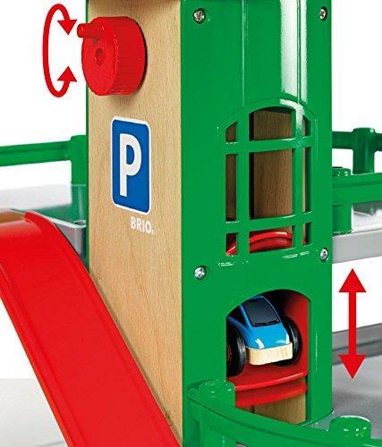 BRIO WORLD - Garage e Strada, Accessorio per Pista Trenino BRIO, Set da 2 Pezzi, Età 3+ Anni - 6