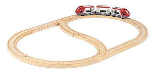 BRIO WORLD - Pacchetto Binari Starter, Accessori per Pista Trenino BRIO, 13 Pezzi, Età 3+ Anni - 5