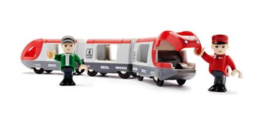 BRIO WORLD - Treno Passeggeri, Veicoli per Pista Trenino BRIO, 5 Pezzi, Età 3+ Anni - 7