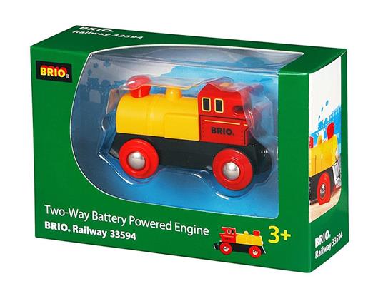 BRIO WORLD - Locomotiva Ricaricabile con cavo USB, Veicoli per Pista Trenino BRIO, Età 3+ Anni - 12