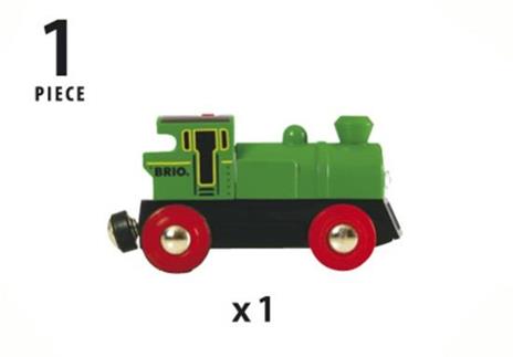 BRIO WORLD - Locomotiva Bidirezionale a Batterie, Veicoli per Pista Trenino BRIO, Età 3+ Anni - 4