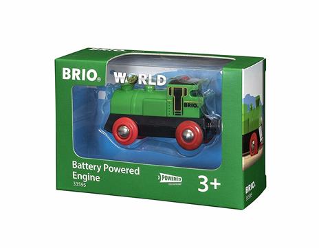 BRIO WORLD - Locomotiva Bidirezionale a Batterie, Veicoli per Pista Trenino BRIO, Età 3+ Anni - 8