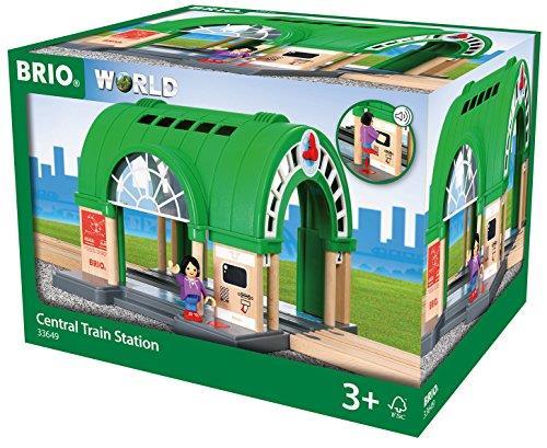 BRIO WORLD - Stazione Centrale, Accessorio per Pista Trenino BRIO, Set da 2 Pezzi, Età 3+ Anni - 2