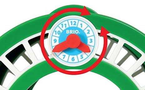 BRIO WORLD - Stazione Centrale, Accessorio per Pista Trenino BRIO, Set da 2 Pezzi, Età 3+ Anni - 10