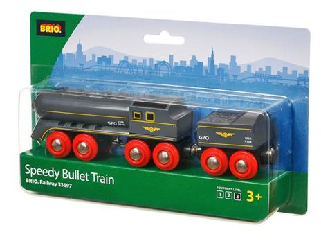 BRIO WORLD - Vaporiera, Veicoli per Pista Trenino BRIO, 2 Pezzi, Età 3+ Anni - 4