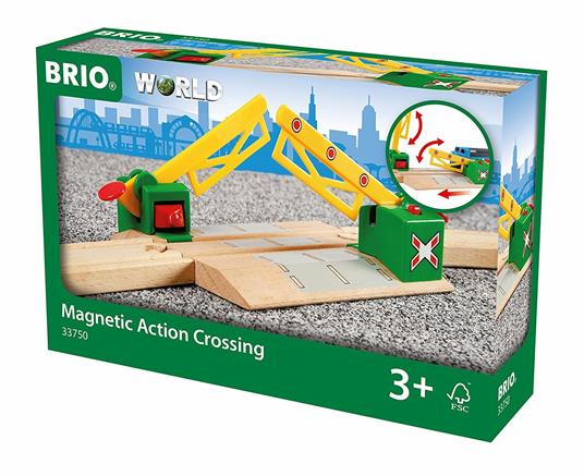 BRIO WORLD - Passaggio a Livello Magnetico, Accessorio per Pista Trenino BRIO, Età 3+ Anni - 11