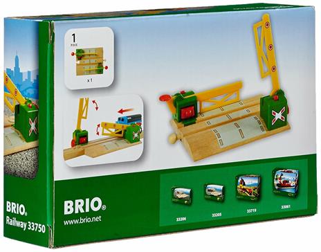 BRIO WORLD - Passaggio a Livello Magnetico, Accessorio per Pista Trenino BRIO, Età 3+ Anni - 12